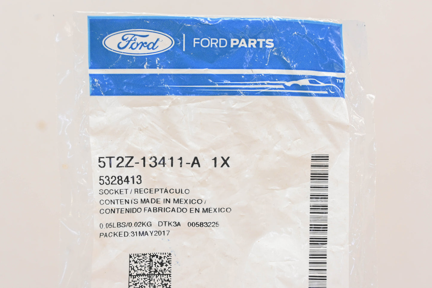 New OEM Ford 5T2Z-13411-A Turn Signal Light Socket NOS