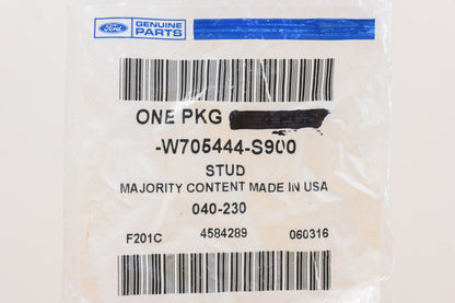 New OEM Ford W705444-S900 Converter & Pipe Stud NOS