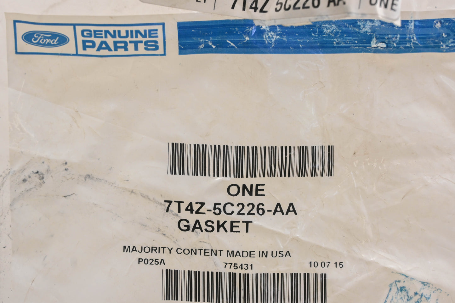 New OEM Ford 7T4Z-5C226-AA Exhaust Extension Pipe Gasket NOS