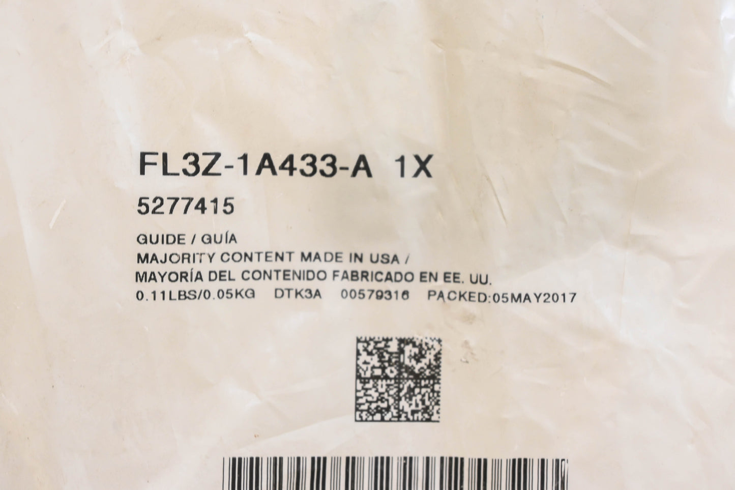 New OEM Ford FL3Z-1A433-A Spare Wheel Guide NOS