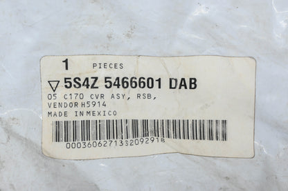 New OEM Ford 5S4Z-5466601-DAB Rear Left Seat Back Cover NOS