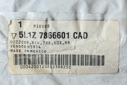New OEM Ford 5L1Z-7866601-CAD Rear Seat Back Cover NOS