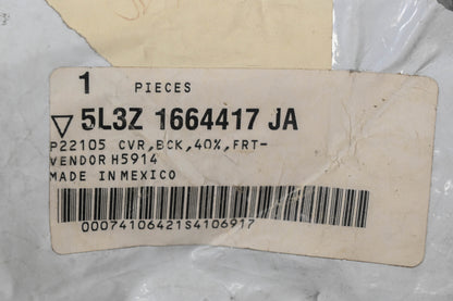 New OEM Ford 5L3Z-1664417-JA Front Left Seat Back Cover NOS