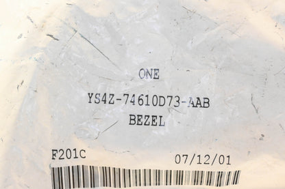 New OEM Ford YS4Z-74610D73-AAB Rear Left Seat Trim Bezel NOS