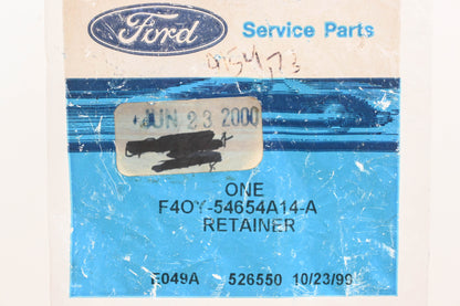 New OEM Ford F4OY-54654A14-A Front Seat Armrest Retainer NOS