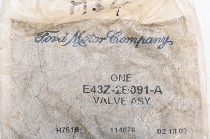 New OEM Ford E43Z-2B091-A Reducing Valve NOS