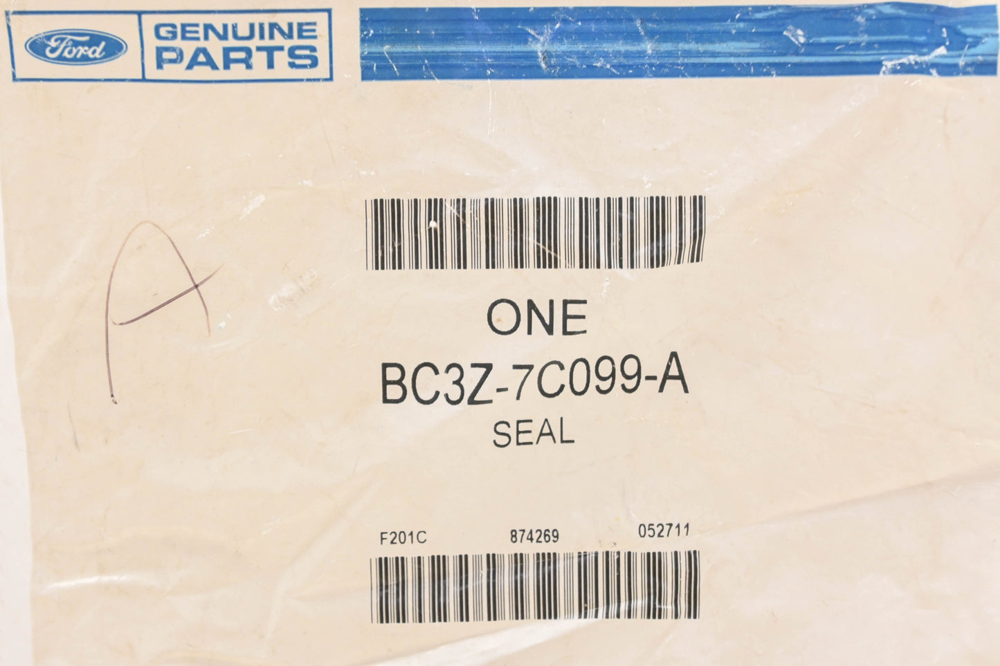 New OEM Ford BC3Z-7C009-A Transmission Case Seal NOS