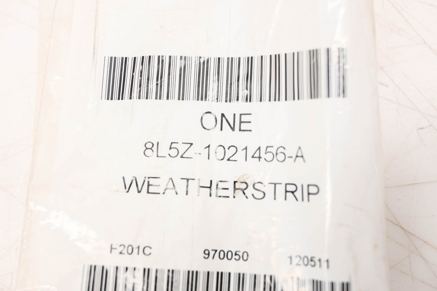 New OEM Ford 8L5Z-1021456-A Door Window Moulding Weatherstrip NOS