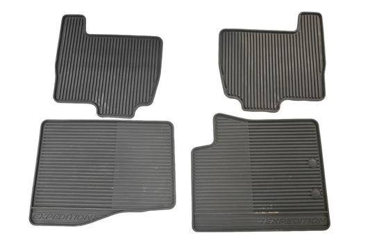New OEM Ford DL1Z-7813300-BA Black Rubber Floor Mat Kit NOS