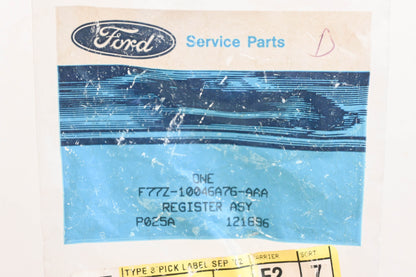 New OEM Ford F77Z-10046A76-AAA Air Vent Louvre Register NOS