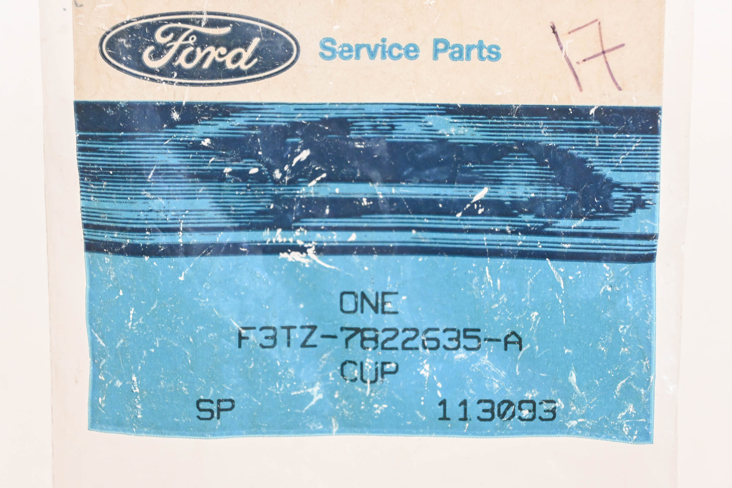 New OEM Ford F3TZ-7822635-A Left Door Handle Bezel Cup Trim NOS