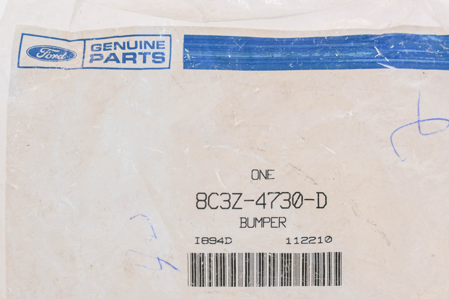 New OEM Ford 8C3Z-4730-D Leaf Spring Stop Bumper NOS