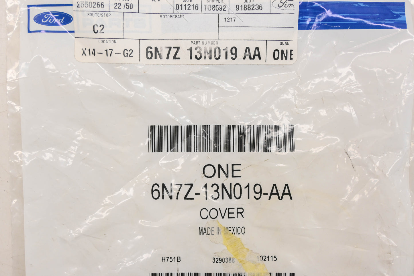 New OEM Ford 6N7Z-13N019-AA Headlight Bulb Dust Cover NOS