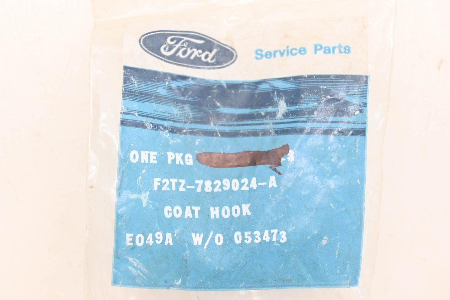 New OEM Ford F2TZ-7829024-A Coat Hook NOS