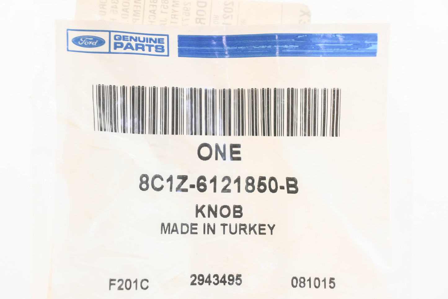 New OEM Ford 8C1Z-6121850-B Side Door Lock Control Knob NOS