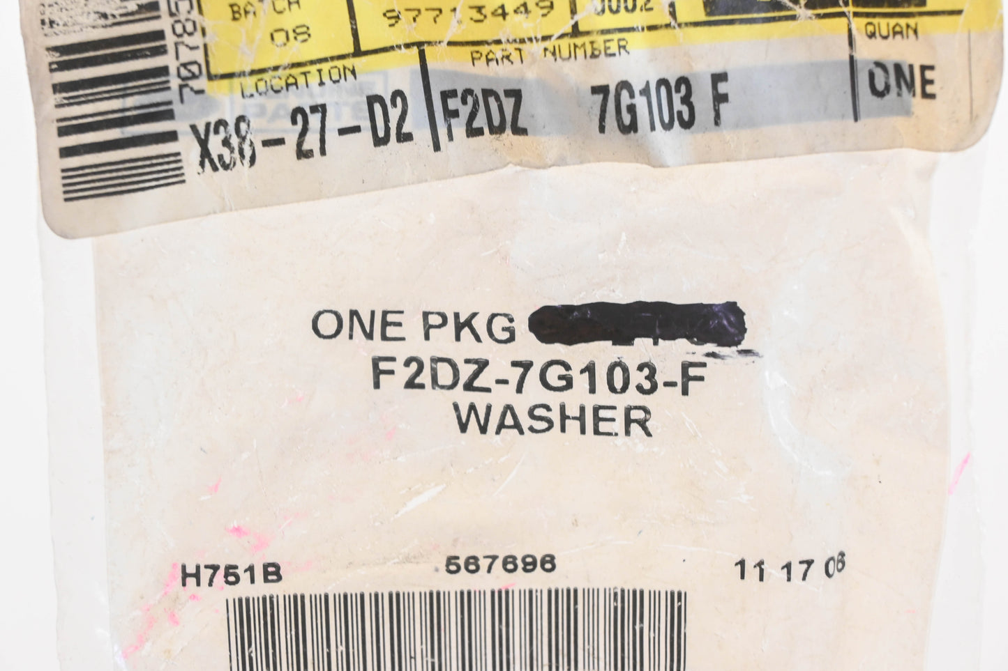 New OEM Ford F2DZ-7G103-F Transmission Thrust Washer NOS