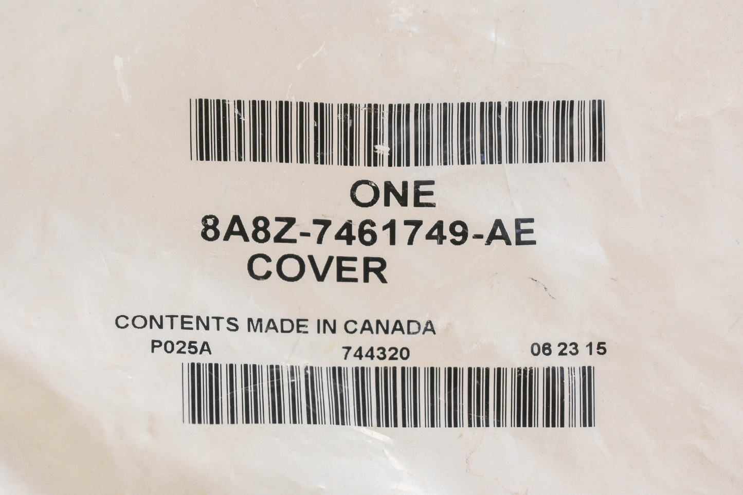 New OEM Ford 8A8Z-7461749-AE Seat Track Cover NOS