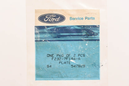 New OEM Ford F23Z-7F194-A TV Modulator Spring Retainer Plates Qty 2 NOS