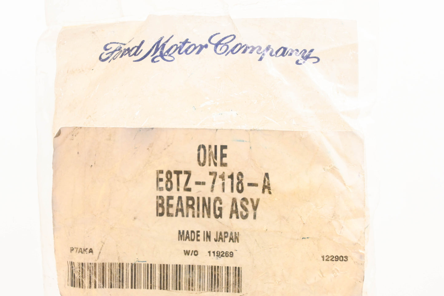 New OEM Ford E8TZ-7118-A NTN Output Shaft Bearing Kit NOS