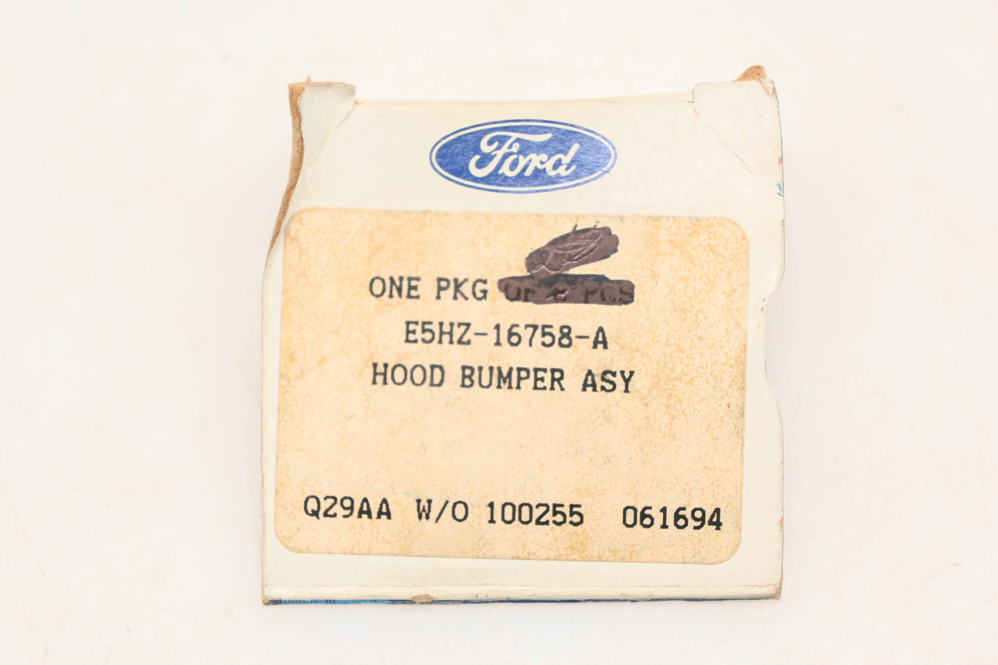 New OEM Ford E5HZ-16758-A Hood Rubber Bumper Pad NOS
