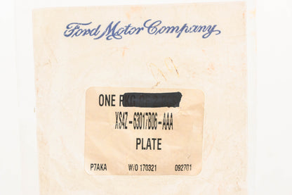 New OEM Ford XS4Z-63017B06-AAA Door Plug Plate NOS
