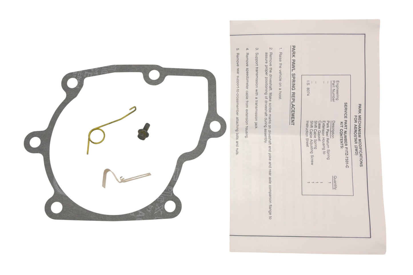 New OEM Ford F1TZ-7331-C Transmission Gasket Kit NOS