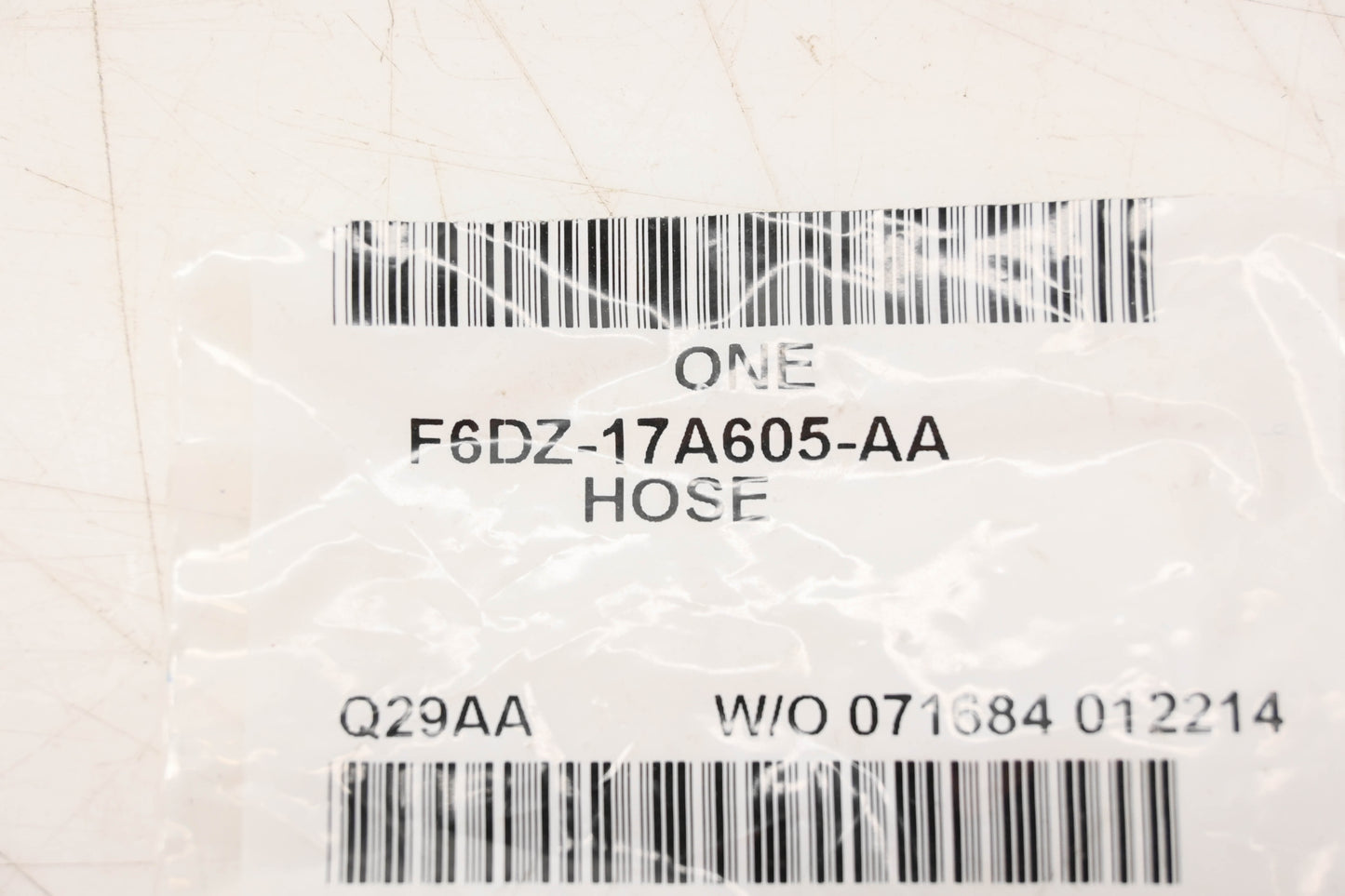 New OEM Ford F6DZ-17A605-AA Windshield Washer Elbow Connector Hose NOS