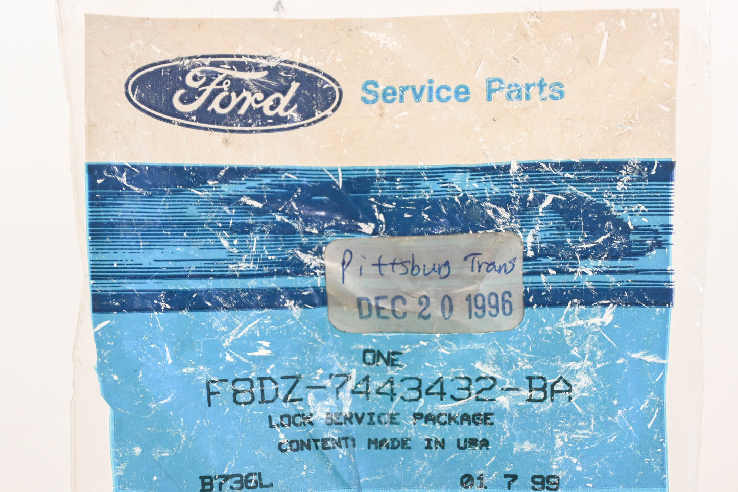 New OEM Ford F8DZ-7443432-BA Liftgate Lock Service Kit NOS