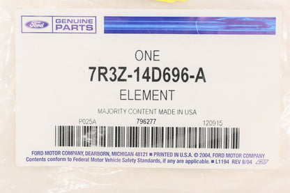 New OEM Ford 7R3Z-14D696-A Seat Back Heater Element Pad NOS