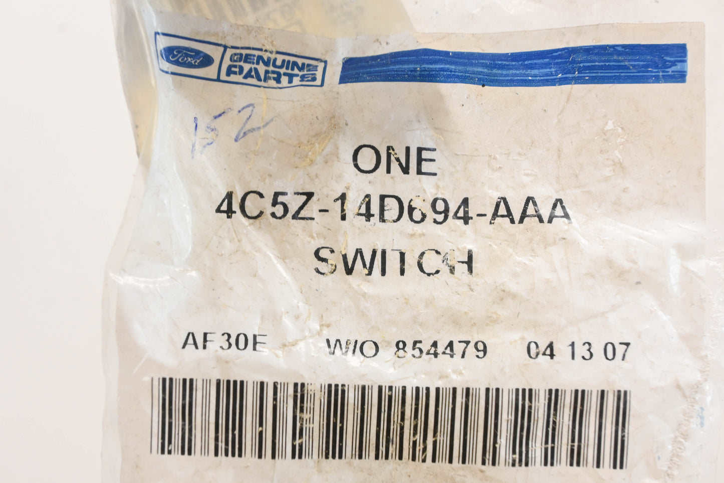 New OEM Ford 4C5Z-14D694-AAA Heated Seat Switch NOS
