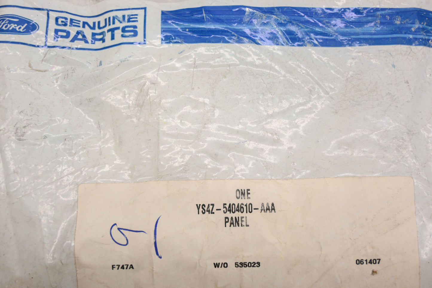 New OEM Ford YS4Z-5404610-AAA Console Trim Panel NOS