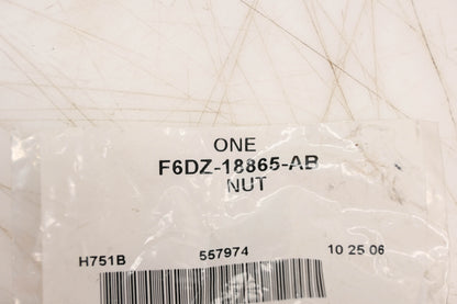 New OEM Ford F6DZ-18865-AB Nut NOS