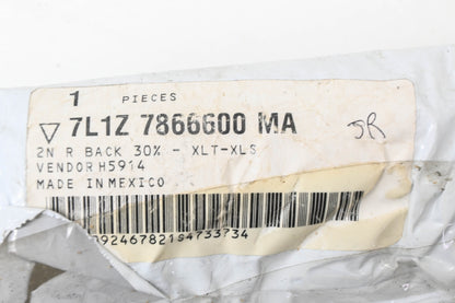 New OEM Ford 7L1Z-7866600-MA 2nd Row Center Seat Back Cover NOS