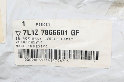 New OEM Ford 7L1Z-7866601-GF Rear Left Seat Back Cover NOS
