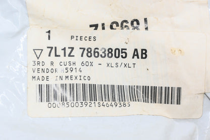 New OEM Ford 7L1Z-7863805-AB 3rd Row Left Seat Cushion Cover NOS