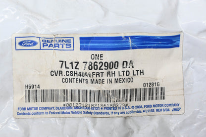New OEM Ford 7L1Z-7862900-DA Front Right Seat Cushion Cover NOS