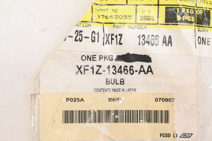 New OEM Ford XF1Z-13466-AA Blue Bulbs Qty 2 NOS