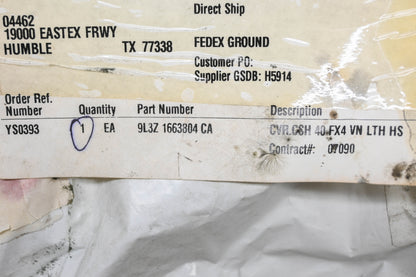 New OEM Ford 9L3Z-1663804-CA Rear Right Seat Cushion Cover NOS