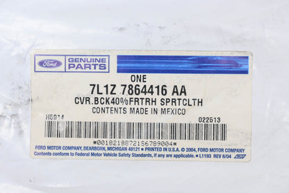 New OEM Ford 7L1Z-7864416-AA Front Right Seat Back Cover NOS