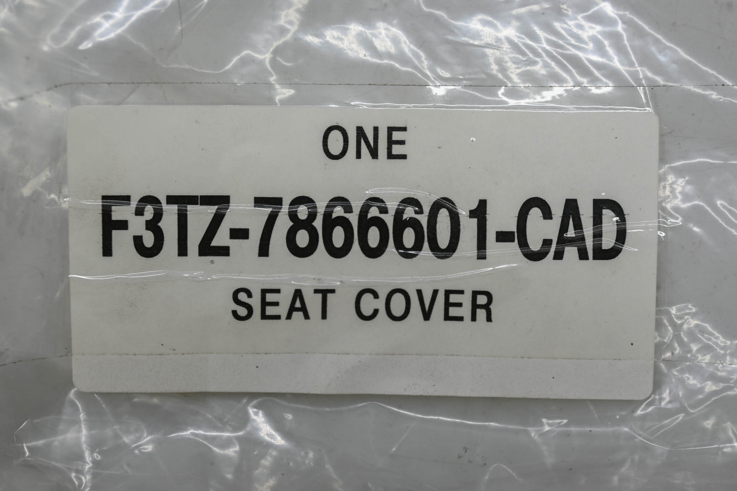 New OEM Ford F3TZ-7866601-CAD Rear Left Seat Back Cover NOS