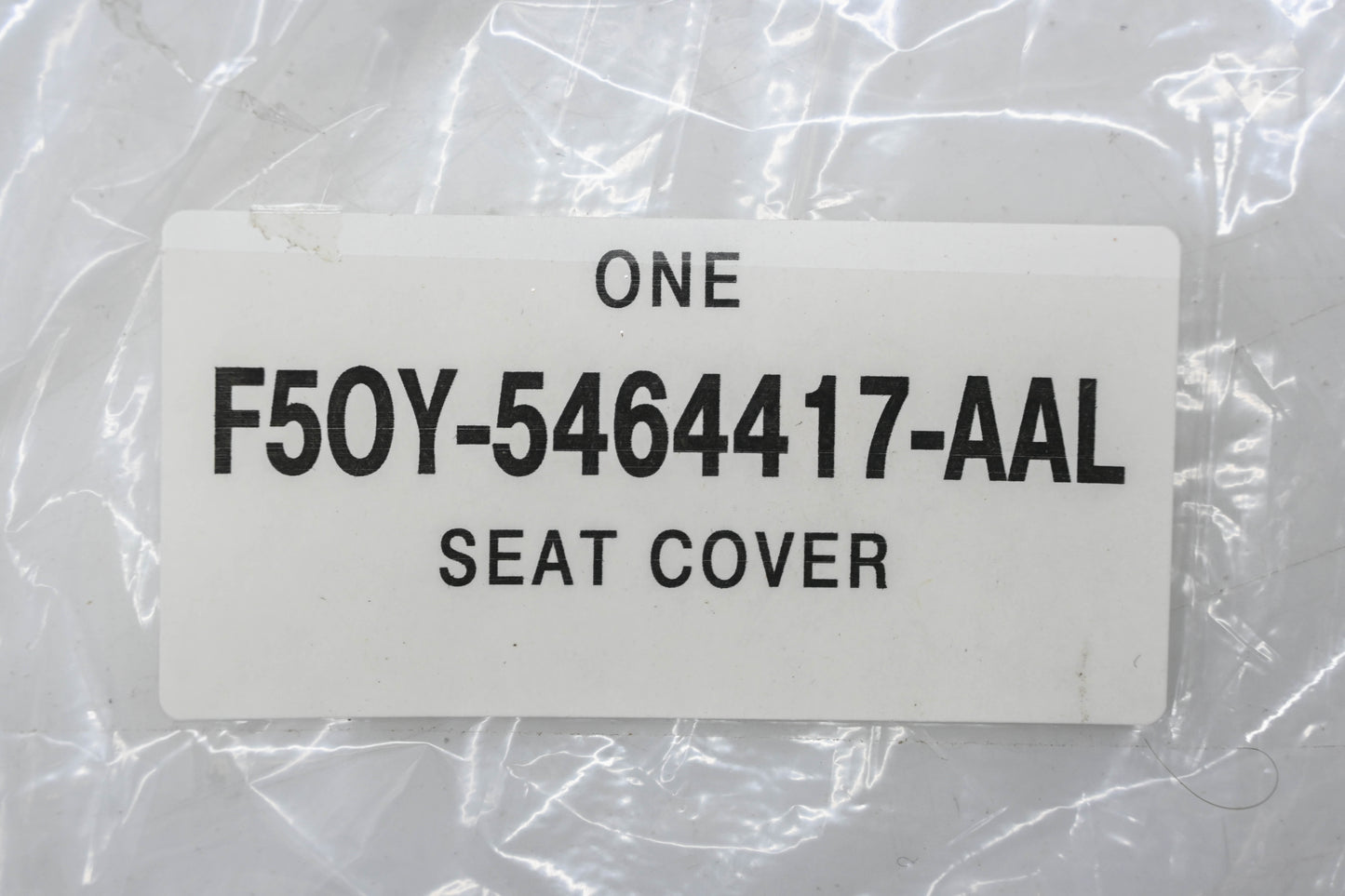 New OEM Ford F5OY-5464417-AAL Front Left Seat Back Cover NOS