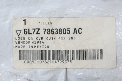 New OEM Ford 6L7Z-7863805-AC Rear Left Seat Cushion Cover NOS