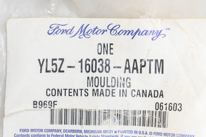 New OEM Ford YL5Z-16038-AAPTM Front Right Wheel Arch Moulding NOS