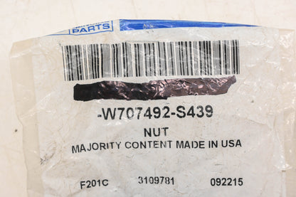 New OEM Ford W707492-S439 Stabilizer Bar Link Nuts Qty 2 NOS