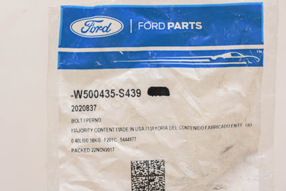 New OEM Ford W500435-S439 Bolt NOS