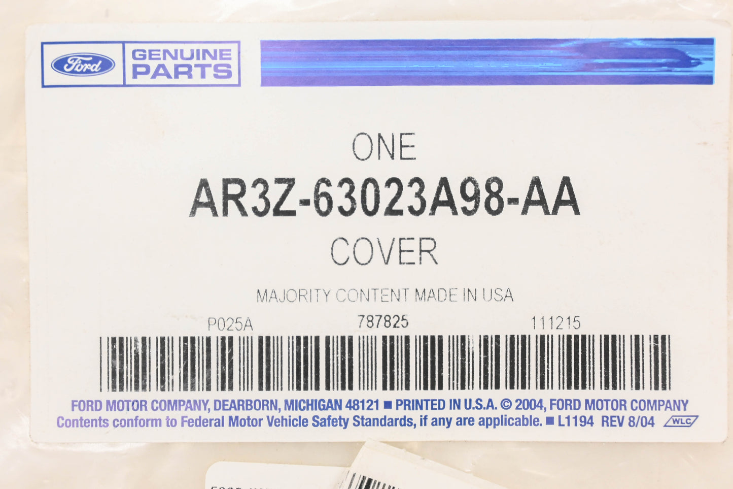 New OEM Ford AR3Z-63023A98-AA Right Kick Panel Cowl NOS