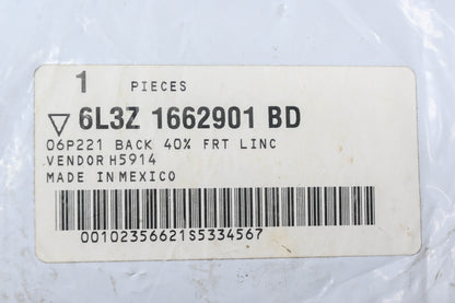 New OEM Ford 6L3Z-1662901-BD Front Left Seat Cushion Cover NOS