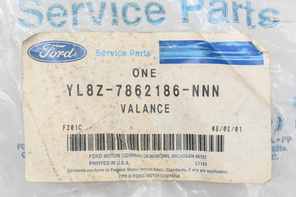 New OEM Ford YL8Z-7862186-NNN Front Left Seat Valance Panel NOS
