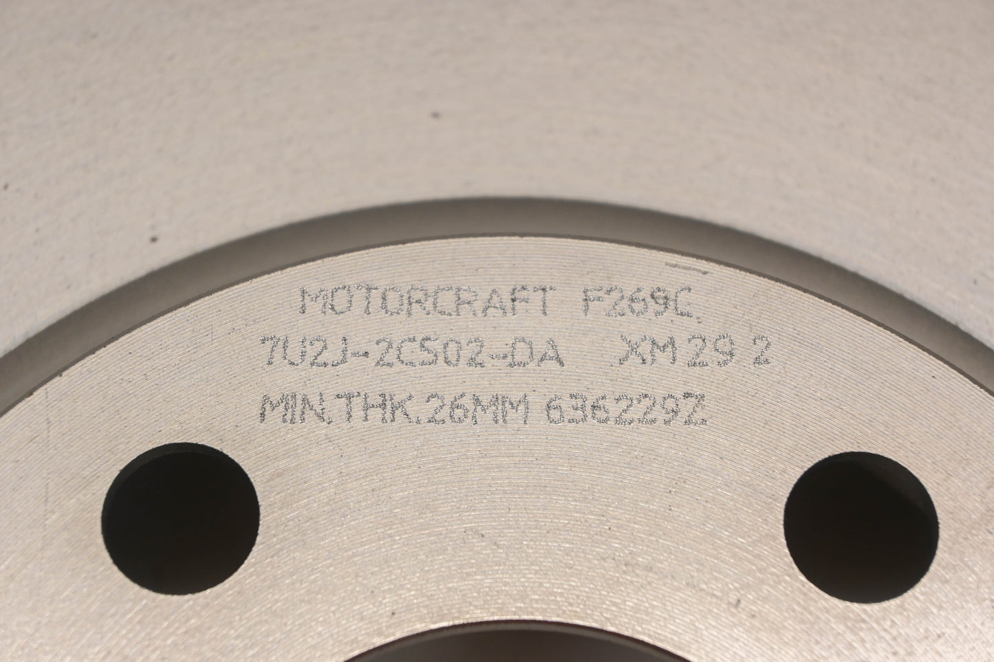 New OEM Motorcraft BRR151, 7U2Z-1V125-DA Disc Brake Rotor NOS