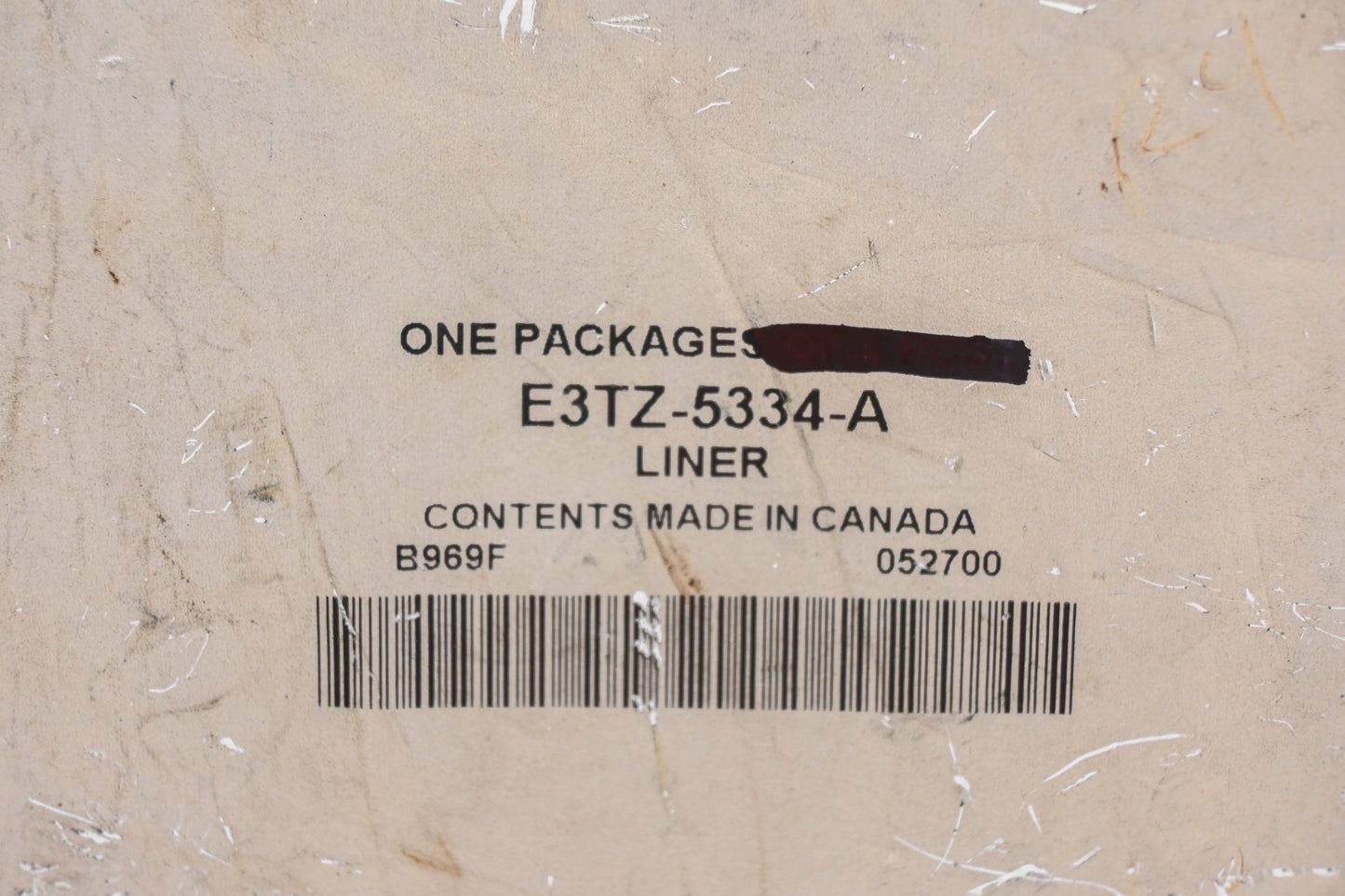 New OEM Ford E3TZ-5334-A Leaf Spring Clamp Liner NOS